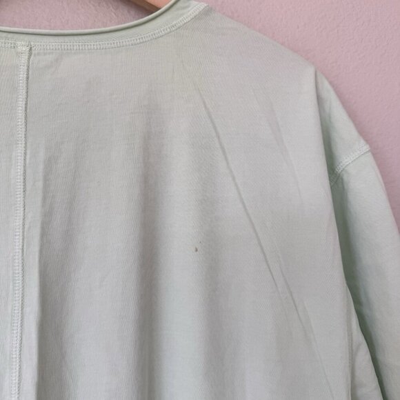 Fabletics Short Sleeve Tee Top Mint Green Lightweight Stretch XXL - Picture 7 of 7